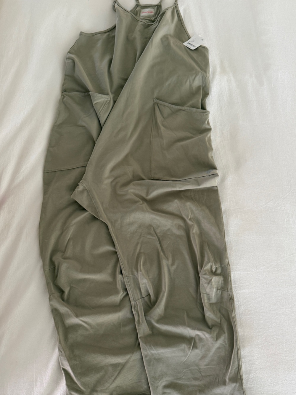 Free People Olive Green Jumpsuit